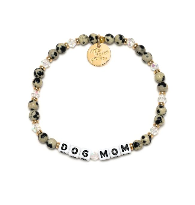 Dog Mom Cookies and Cream | Little Words Bracelet