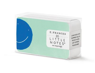 Blue Smiley Little Notes