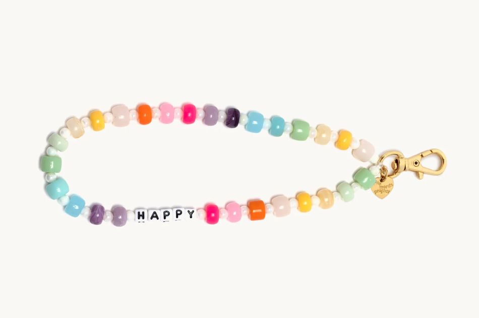 Happy Rainbow Blast | Little Words Keychain