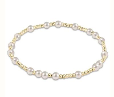 Enewton EGIRL Hope Unwritten 4mm Bead Bracelet Pearl