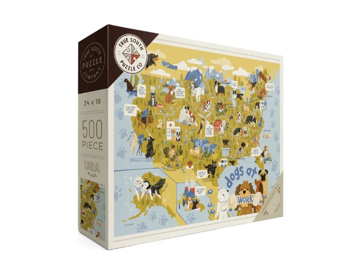 Dogs at Work 500 Piece Puzzle