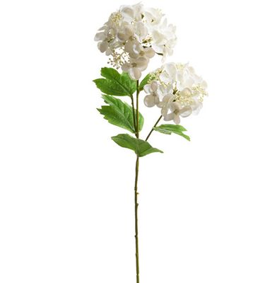 19&quot; Real Touch White Hydrangea Spray