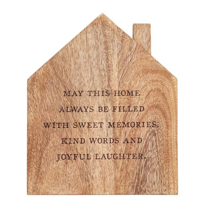 House Wood Trivet