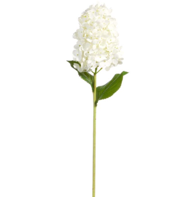 29&quot; Real Touch White Hydrangea Stem