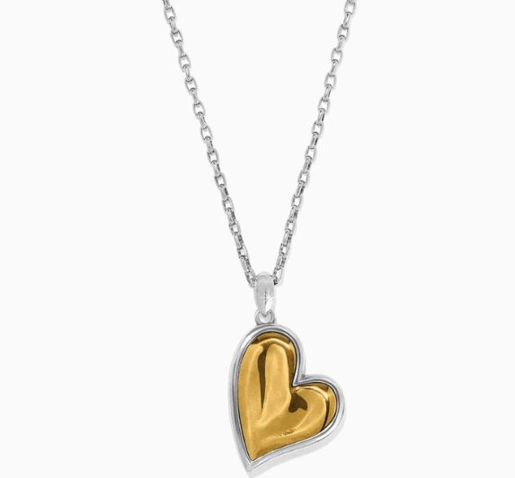 Cascade Heart Reversible Necklace