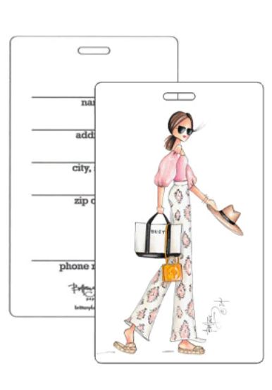 &quot;Harper&quot; Brittany Fuson™ Luggage Tag