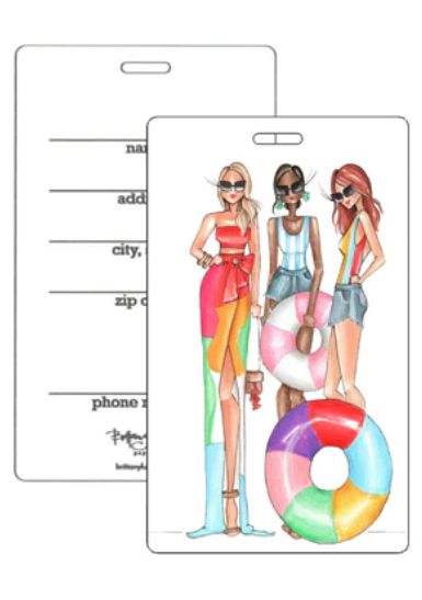 &quot;Daisy&quot; Brittany Fuson™ Luggage Tag