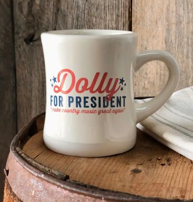 Dolly for President Diner Mug