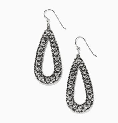 Pretty Tough Pierced Tear Drop Earrings