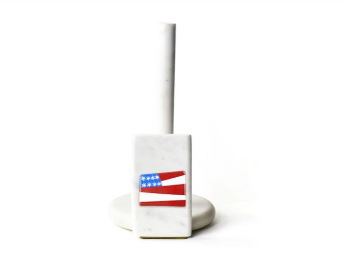 Happy Everything™ Mini Base | Marble Paper Towel Holder