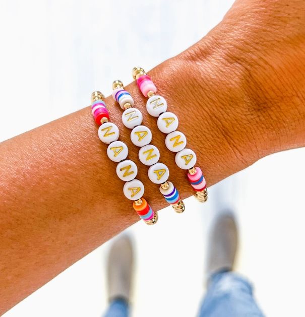 Gold Filled Beaded Nana Bracelet