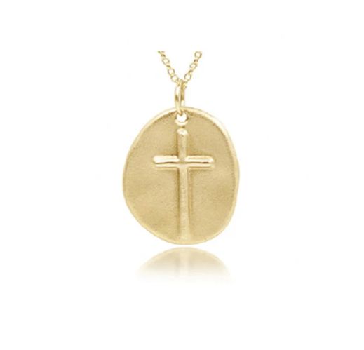 16&quot; Necklace Gold Inspire Gold Charm