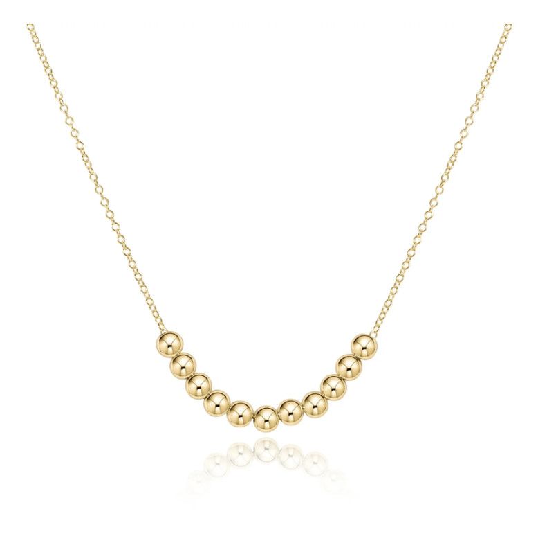 Gold Classic Beaded Bliss 2.5mm Gold 16&quot; Necklace