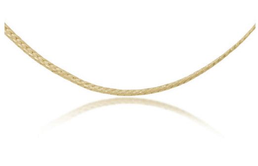 17&quot; Herringbone Chain Choker Gold