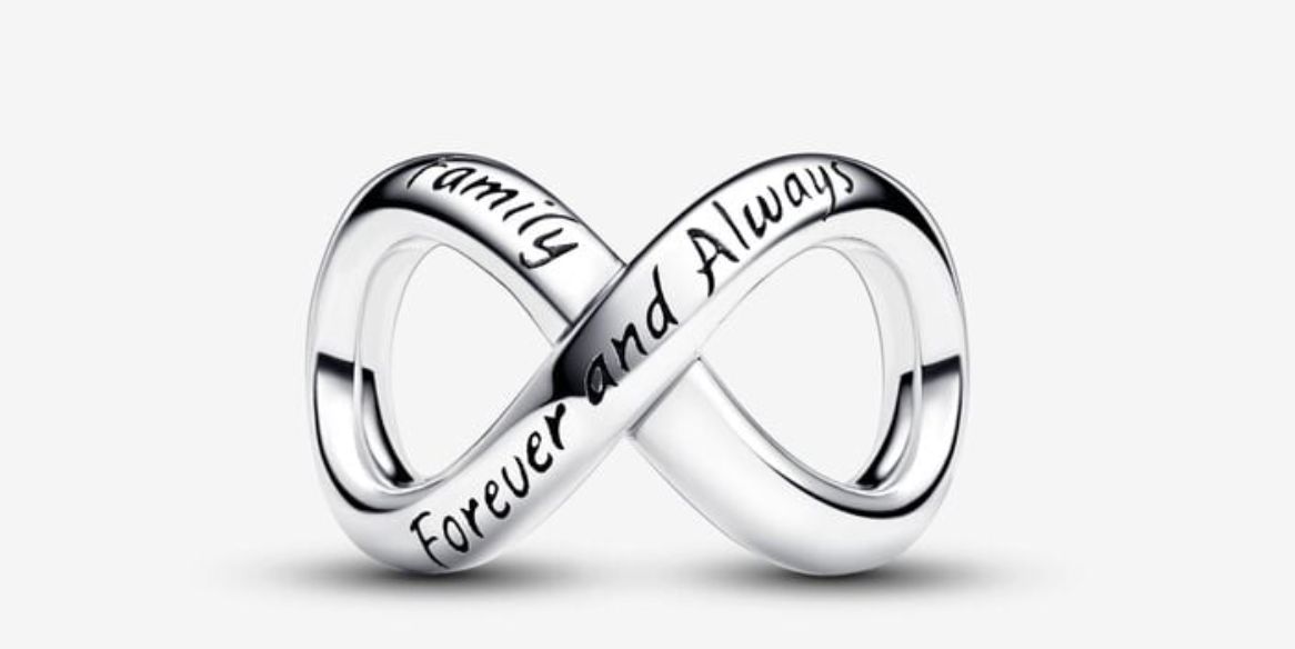 PANDORA™ Forever &amp; Always Infinity Charm