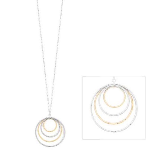 The Fazio Gold Silver Necklace