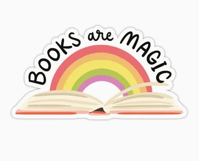 Books are Magic Sticker