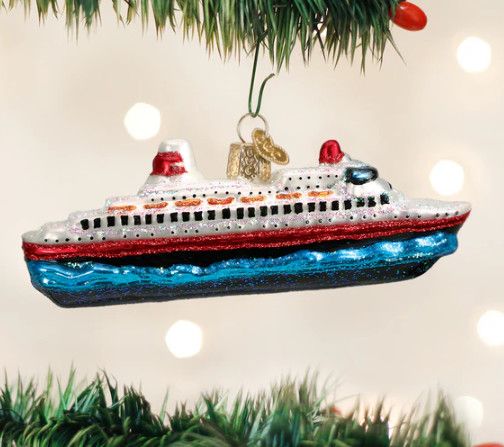 Cruise Ship Ornament