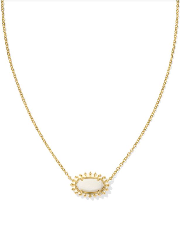 Elisa Frame Gold White Mother of Pearl