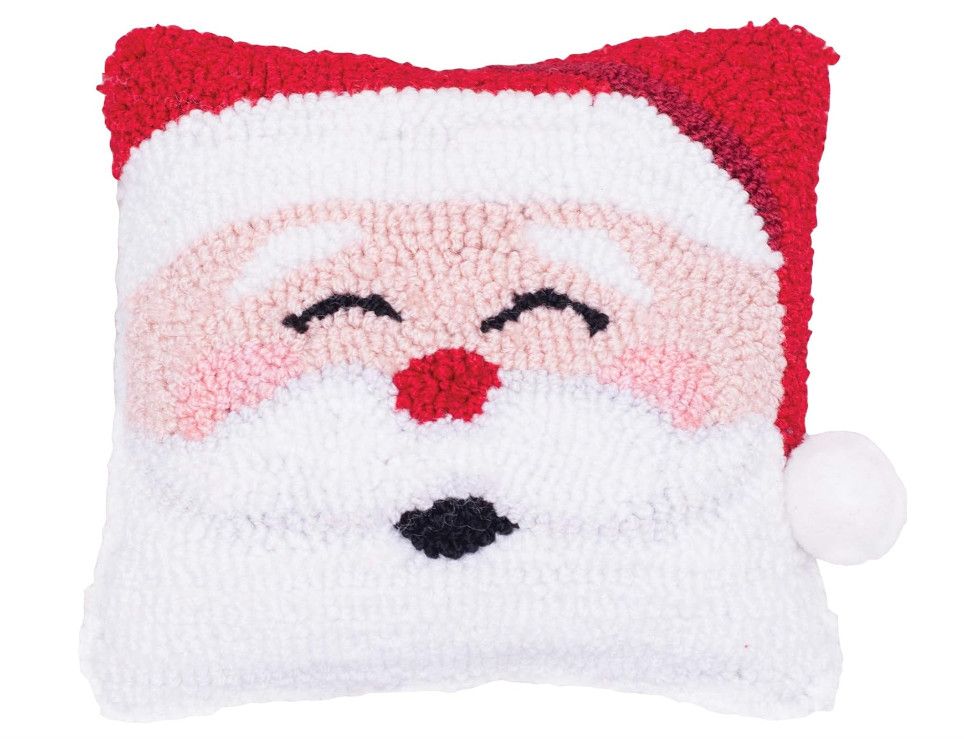 Happy Santa Hook Pillow