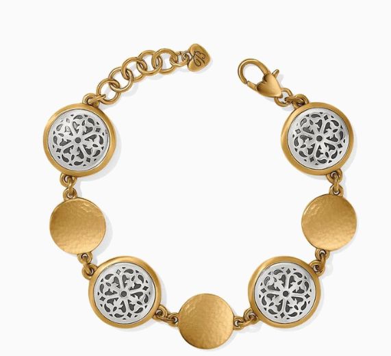 Ferrara Two Tone Luce Link Bracelet