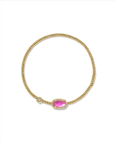 The Grayson Stretch Bracelet Gold Azalea