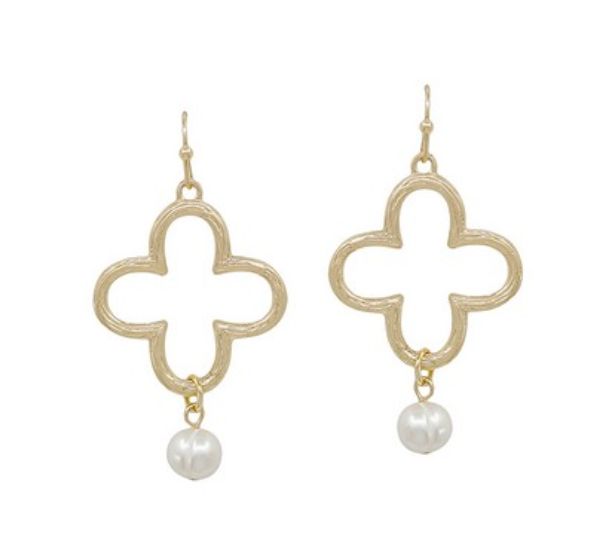 The Reid Gold Pearl Earrings
