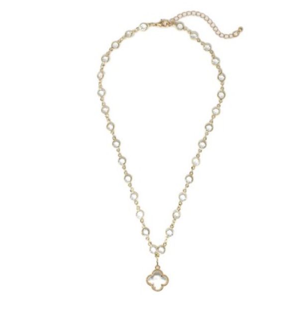 The Don Gold Clear Necklace