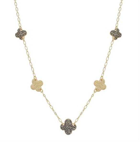 The Arnie Gold Hematite Necklace