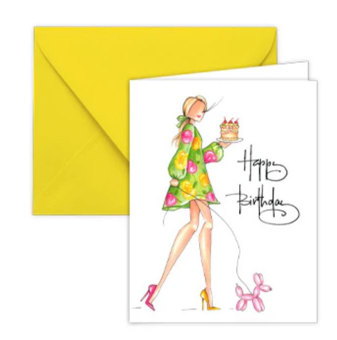 &quot;Coquette&quot; Brittany Fuson™ Greeting Card