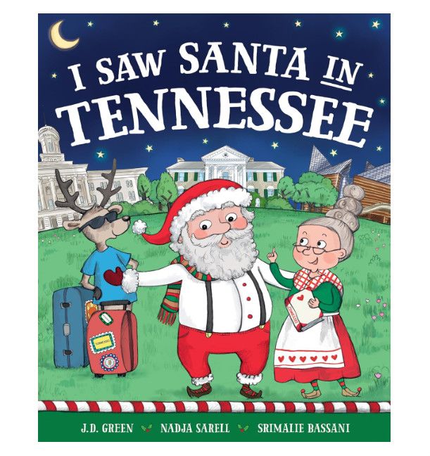 I Saw Santa in Tennessee Book
