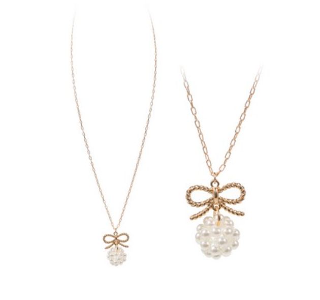 The Brew Gold Pearl Necklace