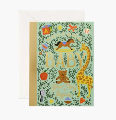 Storybook Baby Card