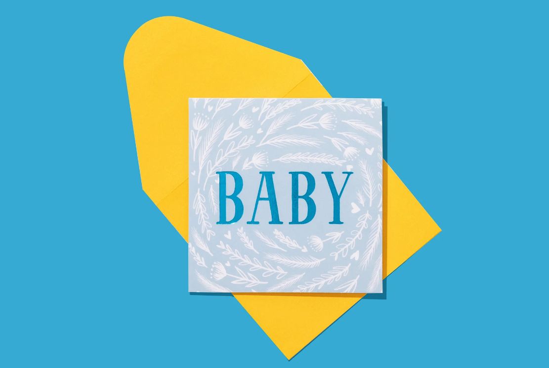 Baby Gift Enclosure Card