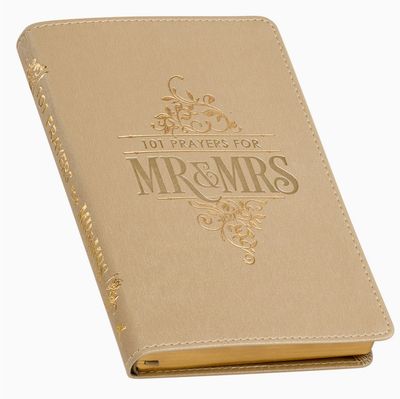 101 Prayers for Mr &amp; Mrs Gold Prayer Book