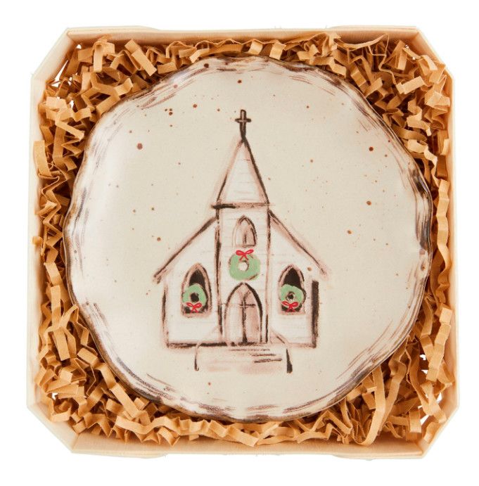 Church Stoneware Trinket Dish