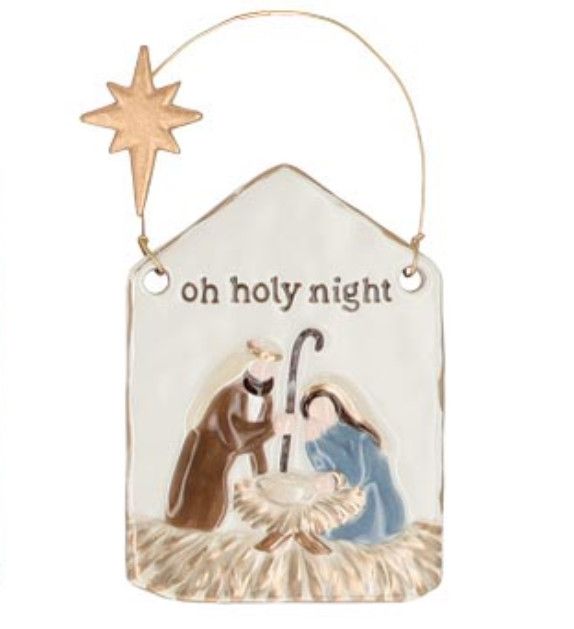 Divine Night Oh Holy Night Ornament