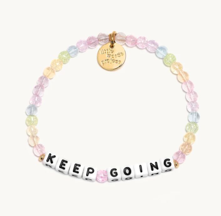 Keep Going Field of Fairies | Little Words Bracelet