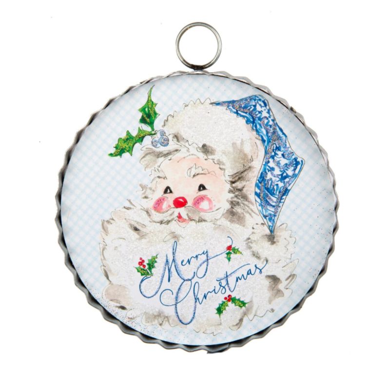 Round Top© Attachment | Mini Beck&#39;s Blue Santa