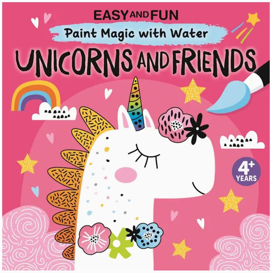 Unicorns and Friends Paint Magic Painting Book
