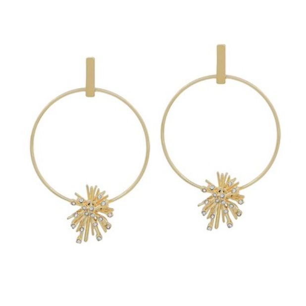 The Pope Gold Earrings