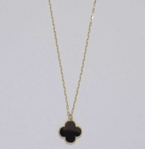 Black Clover Gold Necklace