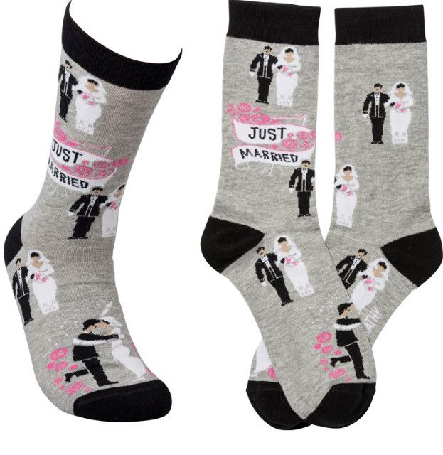 Just Married Socks