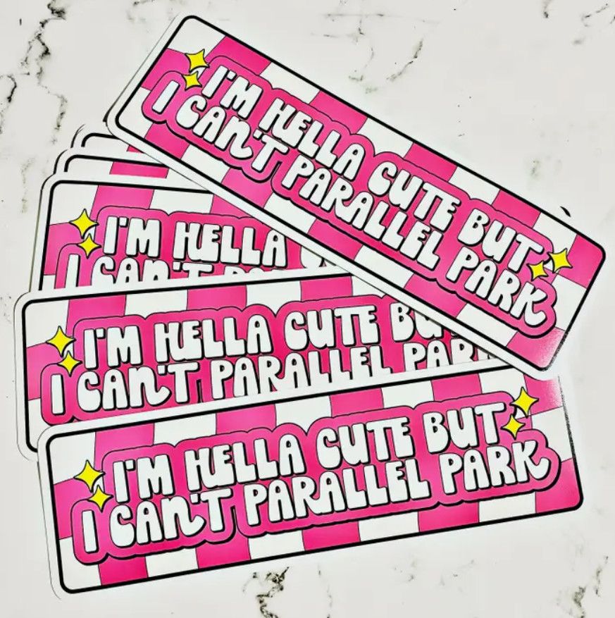 I&#39;m Hella Cute Vinyl Car Decal