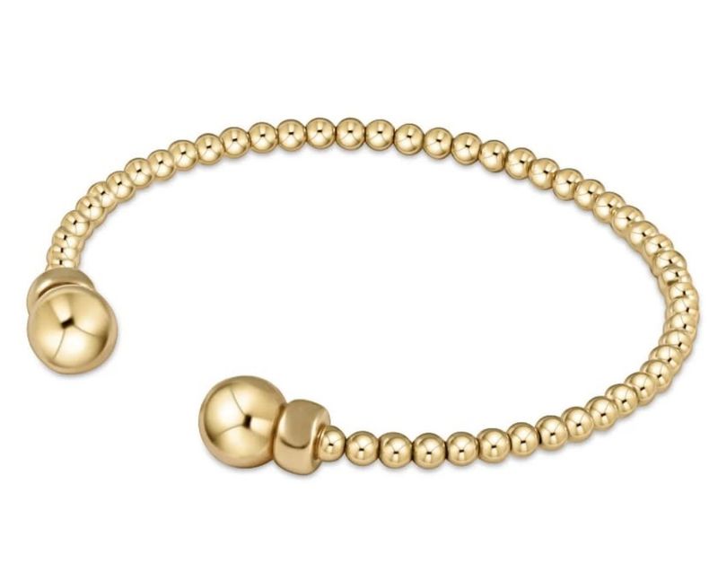 Enewton Classic Gold Bead Cuff 