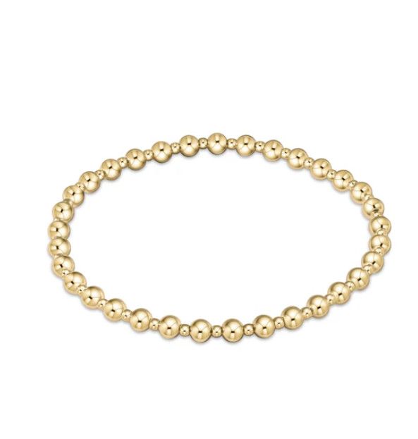 Enewton EXTENDS Classic Gold Grateful Pattern Bracelet