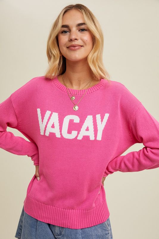 The Slay Vacay Sweater