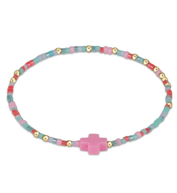 EGIRL Hope Unwritten Signature Cross Bracelet