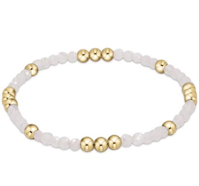 Worthy Pattern 3mm Bead Bracelet