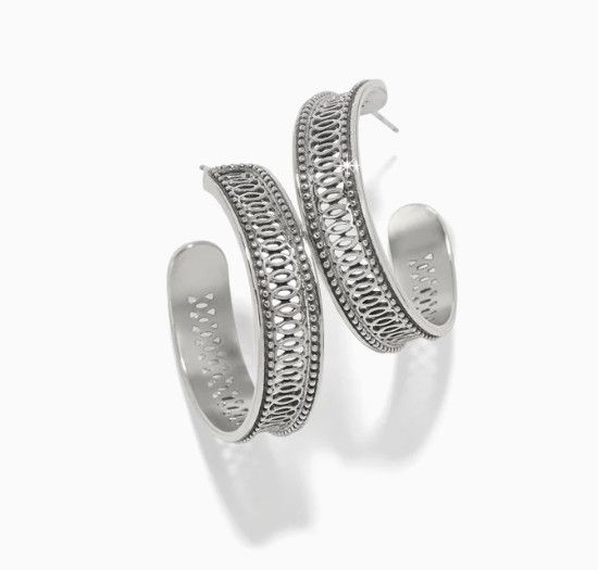 Ferrara Siena Large Hoop Earrings